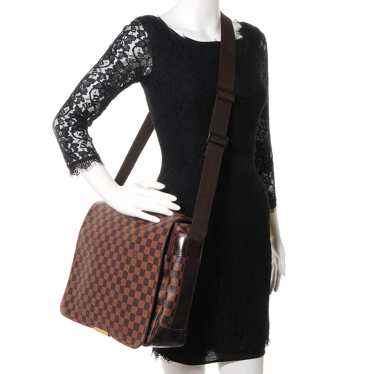 Damier Ebene Bastille Messenger