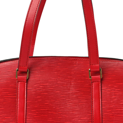 Louis Vuitton Epi Soufflot Castillan Red 7 of 14