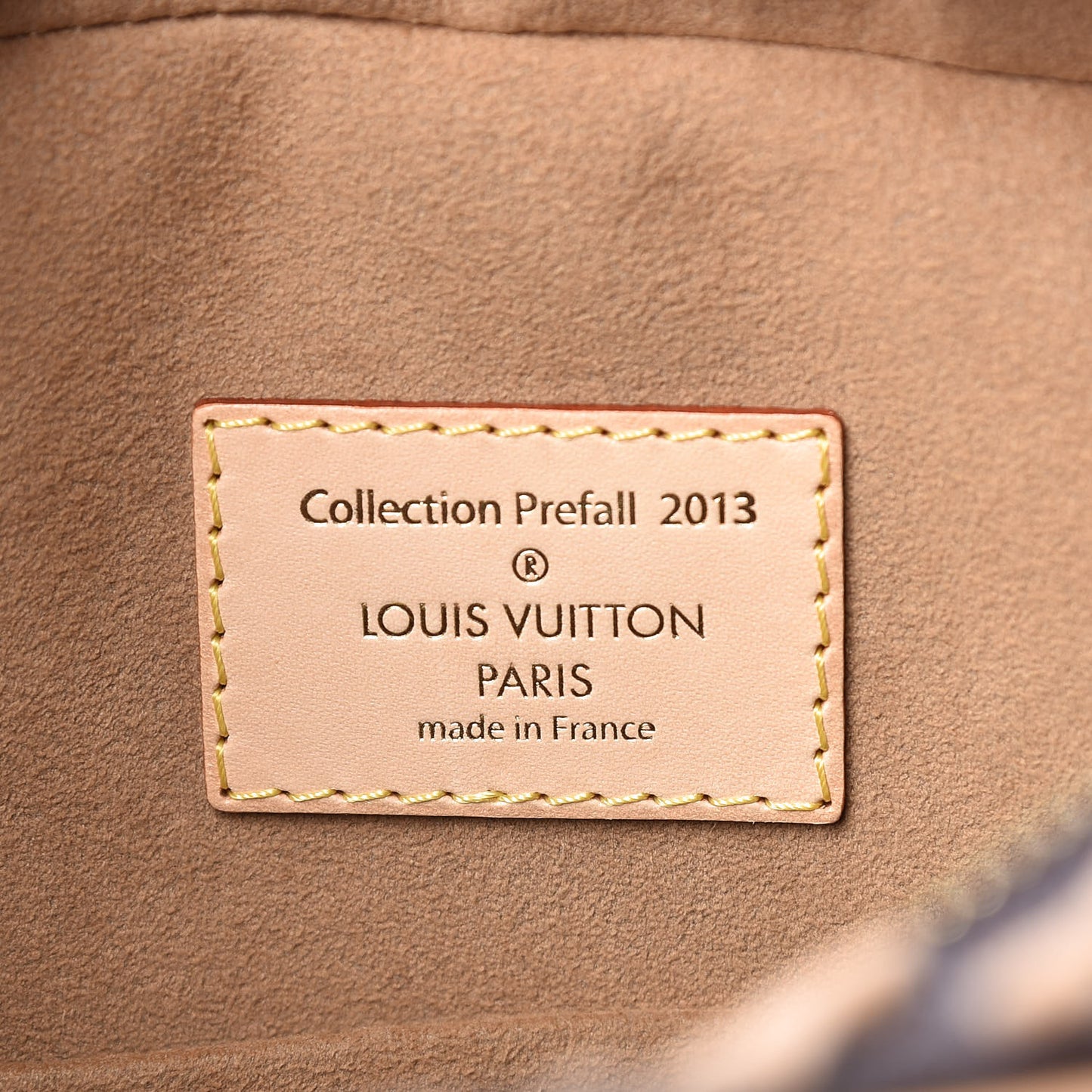 Monogram Tuffetage Deauville Cube Caramel