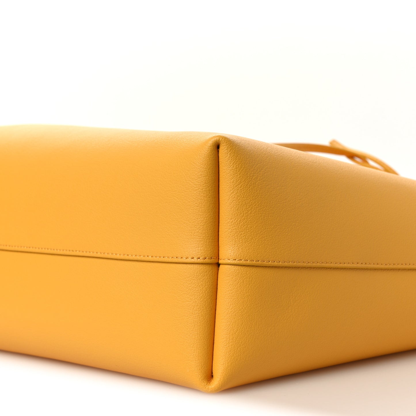 Calfskin Large Shopping Tote Wheat