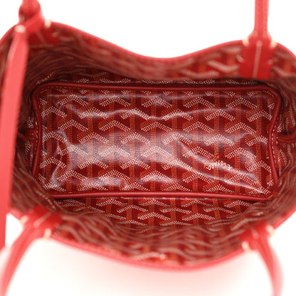 Goyard Goyardine Reversible Mini Anjou Red 11 of 22