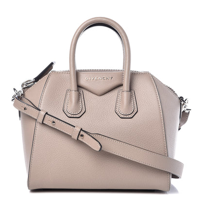 Givenchy Sugar Goatskin Mini Antigona Mastic 1 of 17