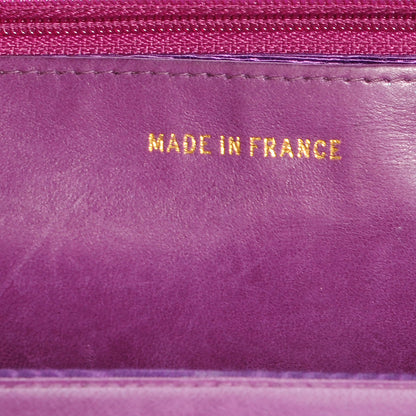 Chanel Caviar Timeless Wallet on Chain WOC Purple 7 of 8