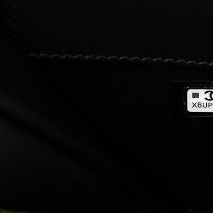Chanel Patent Calfskin Resin Quilted CC Heart Clutch With Chain Black 12 of 17