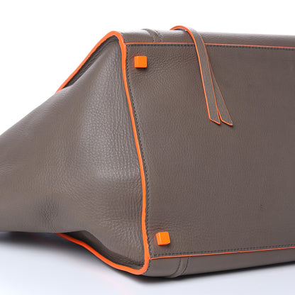 Celine Supple Calfskin Medium Phantom Luggage Grey 8 of 18
