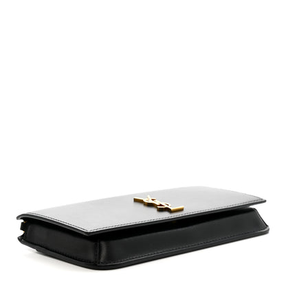 Saint Laurent Smooth Calfskin Monogram Phone Holder Crossbody Black 4 of 6