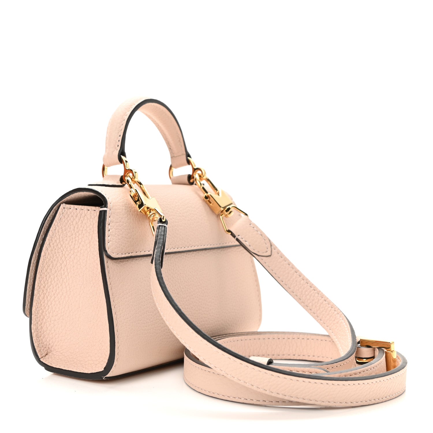 Moynat Taurillon Blush Rejane Nano Powder 3 of 10