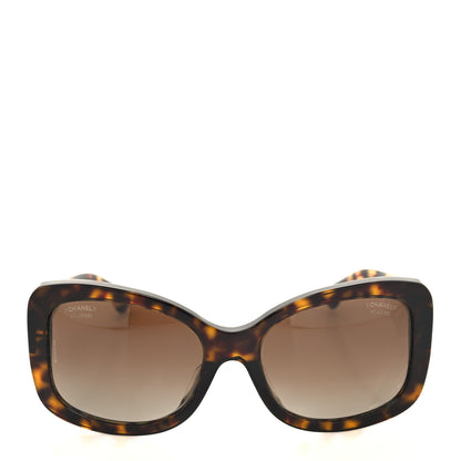 Chanel Acetate Polarized CC Sunglasses 5322 Marron Fonce 3 of 9