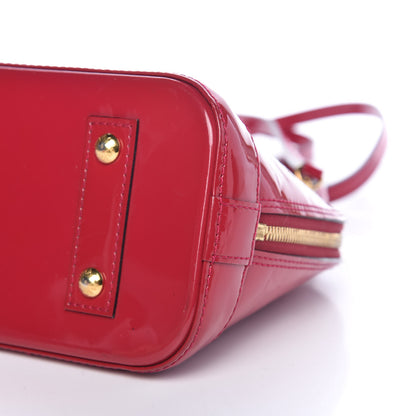 Louis Vuitton Vernis Alma BB Rose Indien 8 of 8