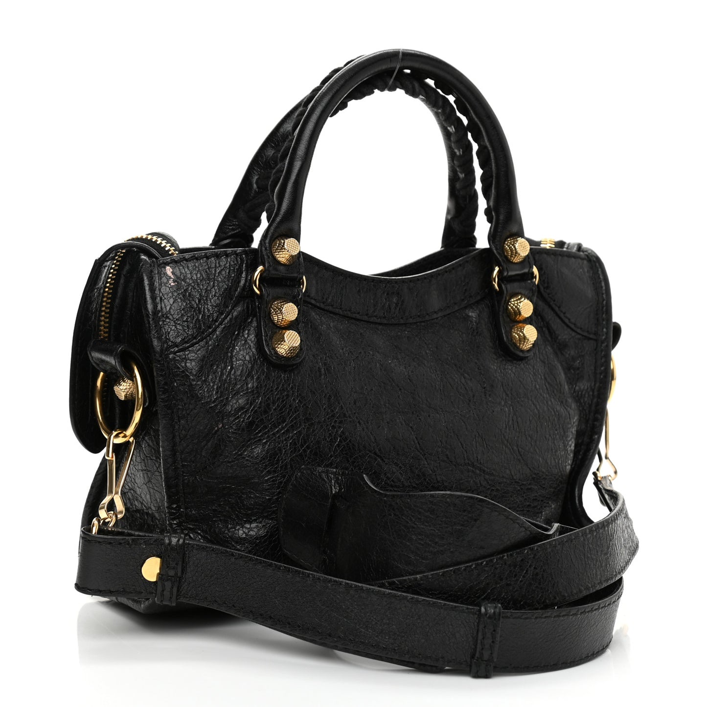 Agneau Giant 12 Gold Hardware Mini City Black