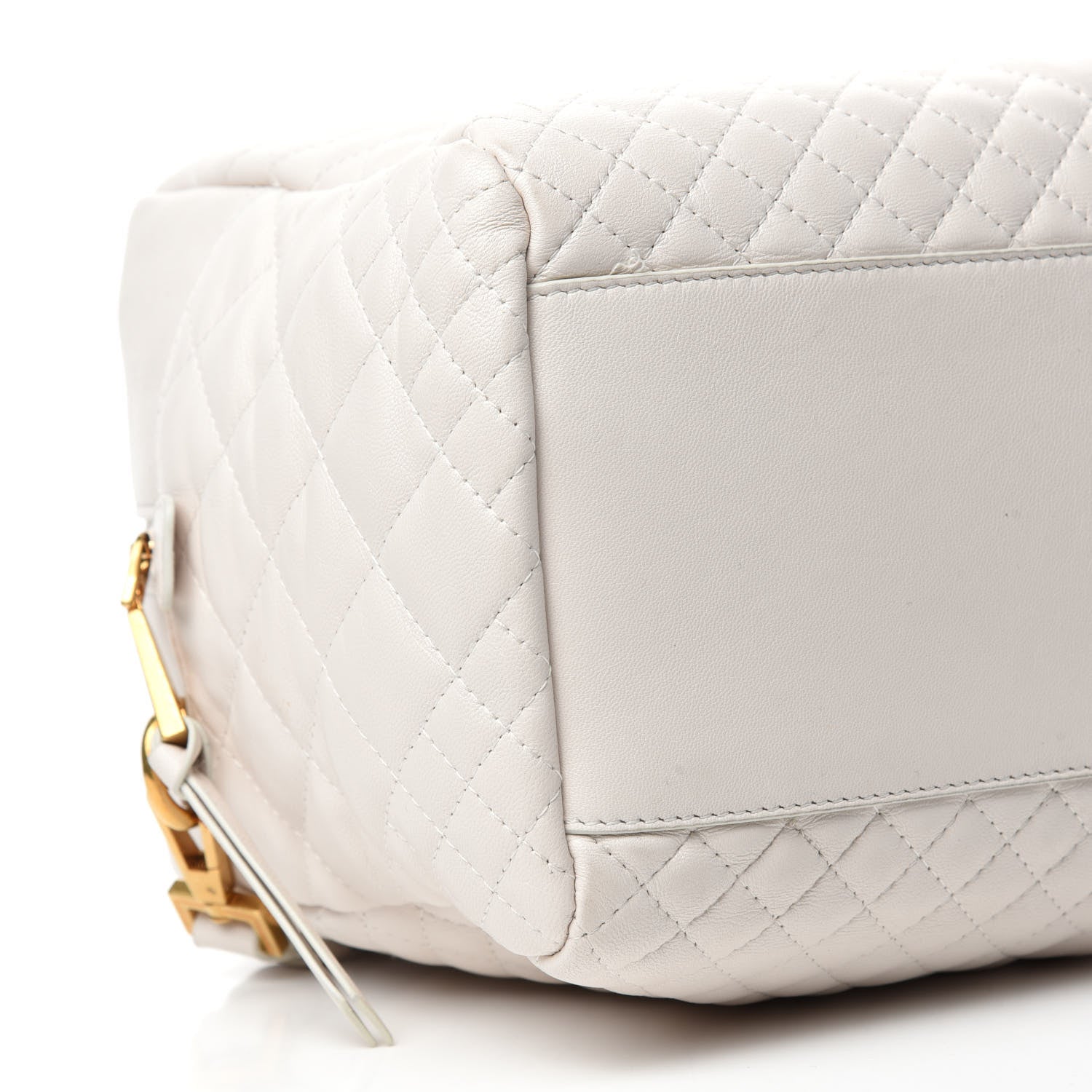 Versace Nappa Quilted Icon Bowler White 6 of 9