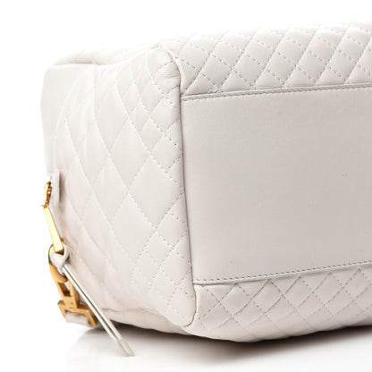 Versace Nappa Quilted Icon Bowler White 6 of 9