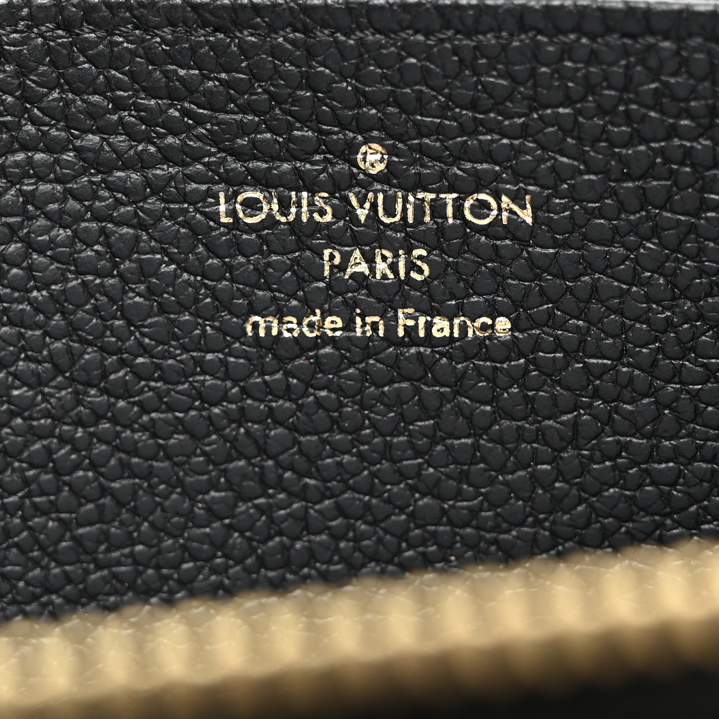 Empreinte Monogram Giant Zippy Wallet Black Beige