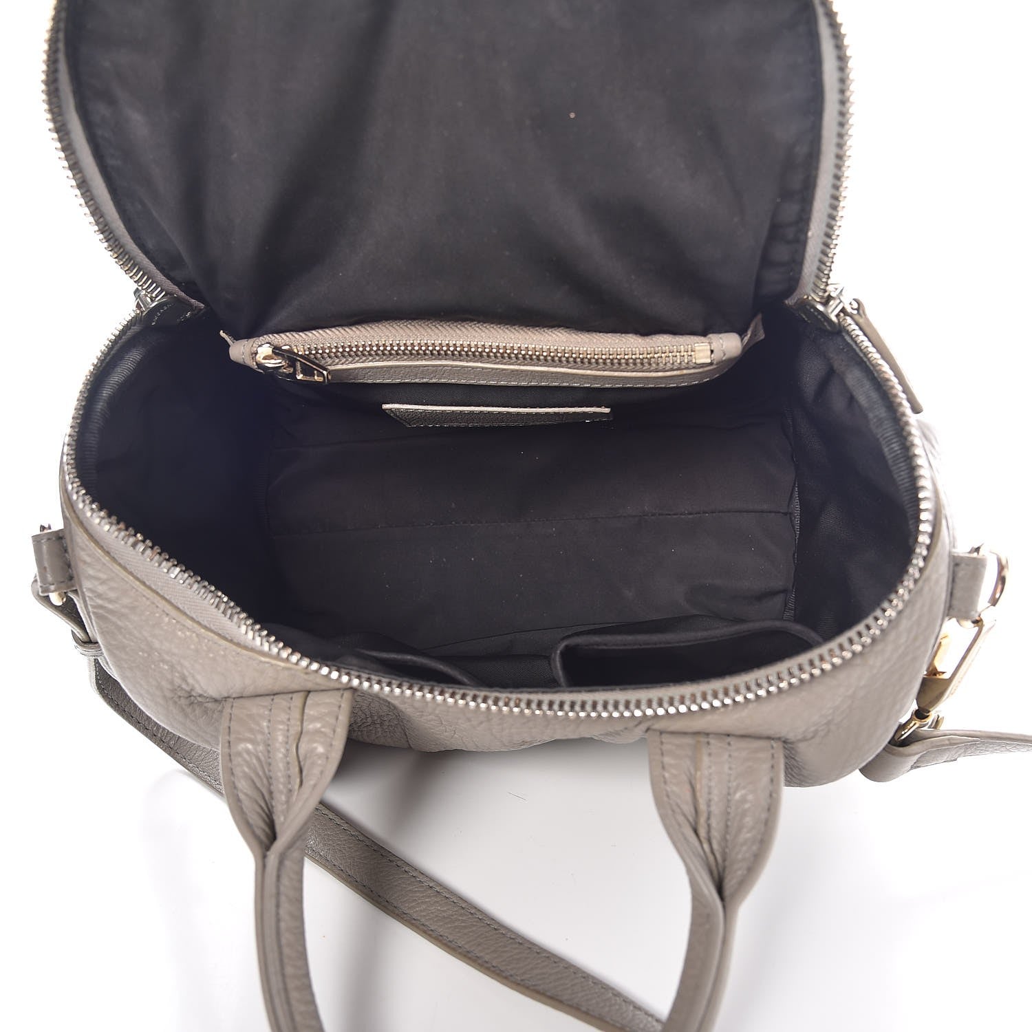 Alexander Wang Pebbled Lambskin Rockie Oyster 5 of 12