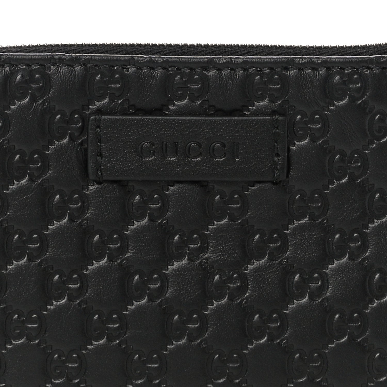 Gucci Microguccissima Key Ring Coin Case Black 8 of 11