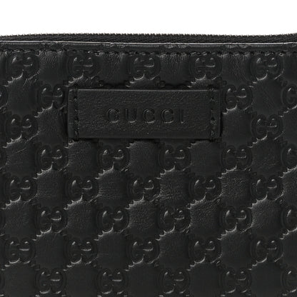 Gucci Microguccissima Key Ring Coin Case Black 8 of 11