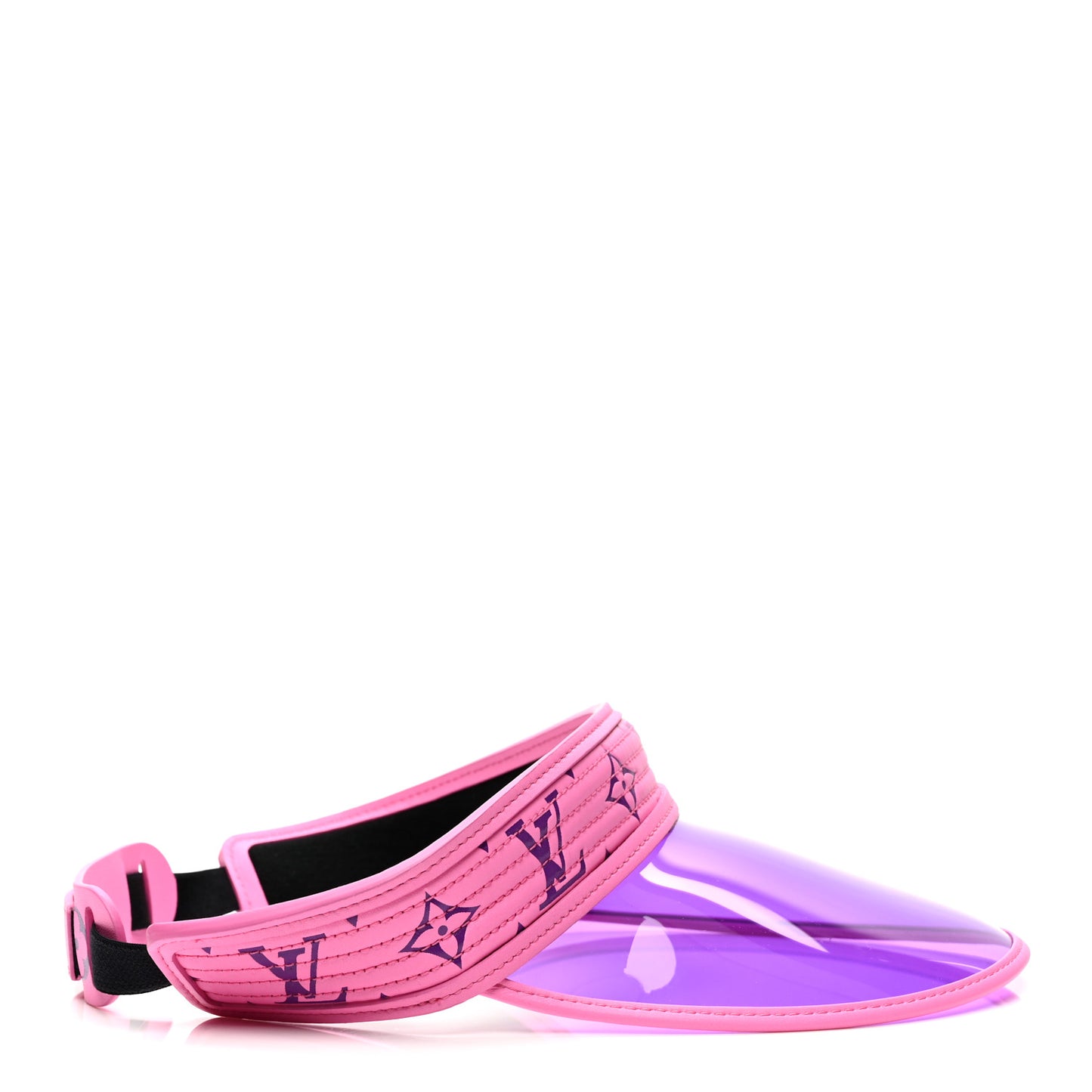 Lambskin PVC Monogram Vuittamins Visor Rose Violet
