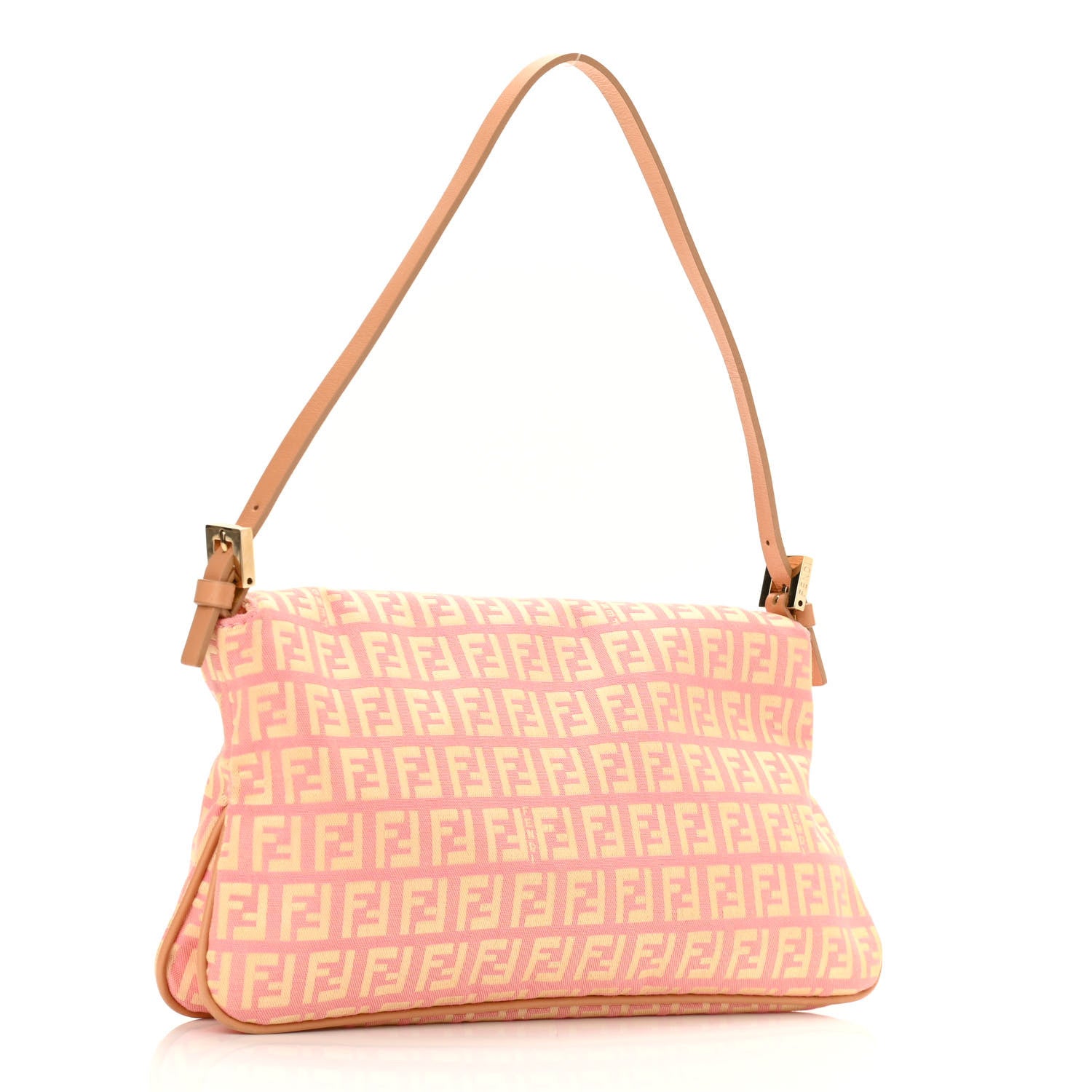 Fendi Zucchino Baguette Pink 3 of 10
