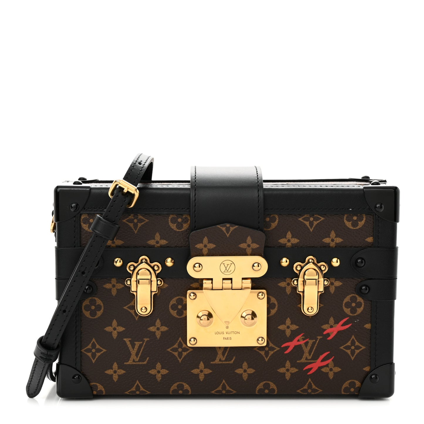 Monogram Petite Malle Black