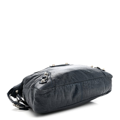 Balenciaga Agneau Giant 12 Silver Hardware Town Bleu Obscur 5 of 14