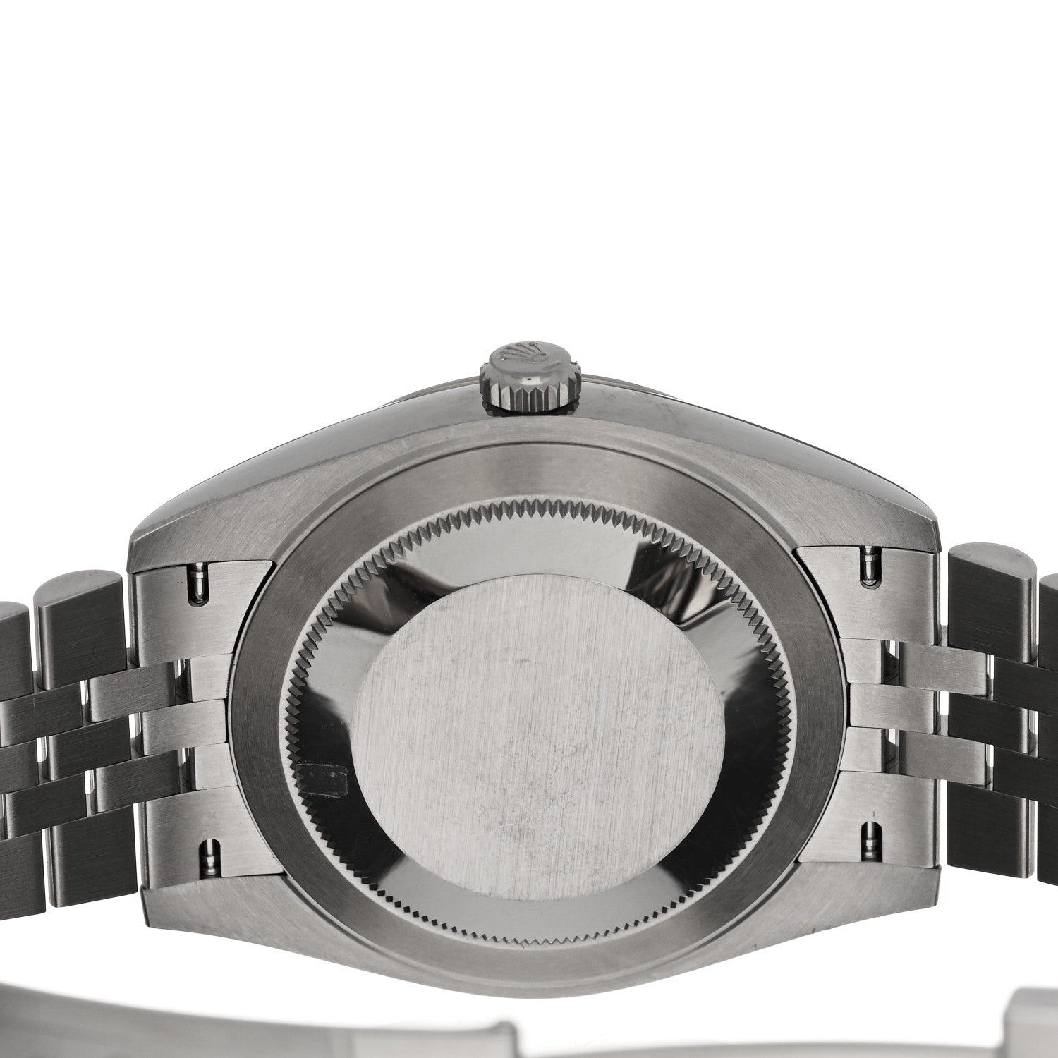 Rolex Stainless Steel 18K White Gold 41mm Oyster Perpetual Datejust Watch Mint Green 126334 4 of 5