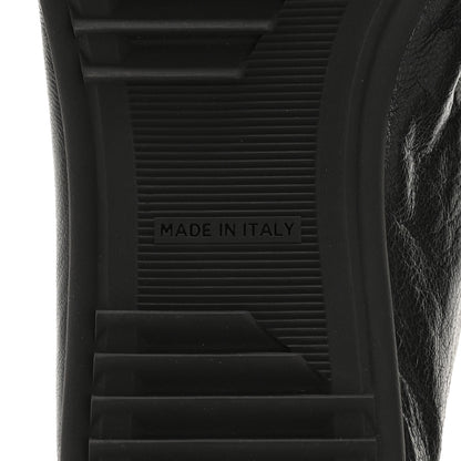 Chanel Lambskin Cap Toe CC Mary Jane Flats 38 Black 7 of 10