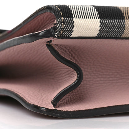 Burberry Derby Calfskin House Check Small Macken Crossbody Bag Pale Orchid 8 of 10