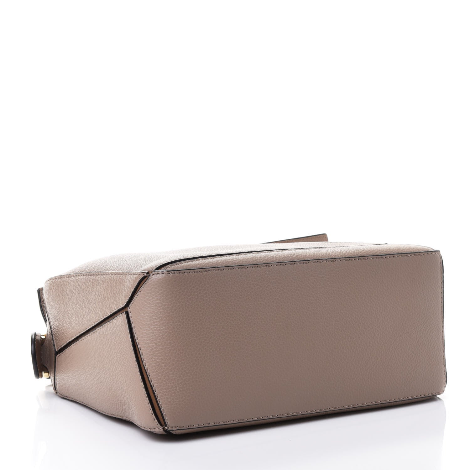 Loewe Grained Calfskin Small Puzzle Bag Sand Mink 2 of 4
