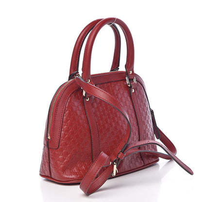 Gucci Soft Microguccissima Mini Dome Bag Rosso 3 of 11