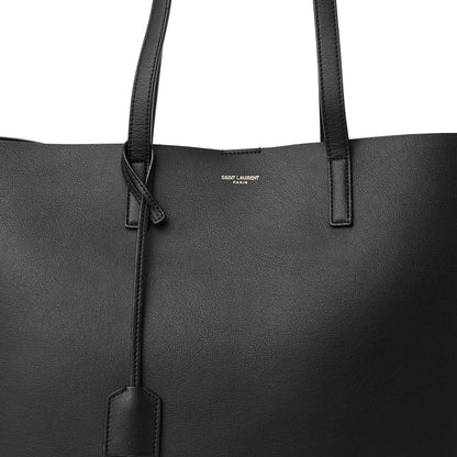 Saint Laurent Calfskin Large Shopping Tote Black 10 of 12