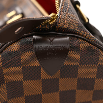 Louis Vuitton LOUIS VUITTON Damier Ebene Speedy 25 7 of 9