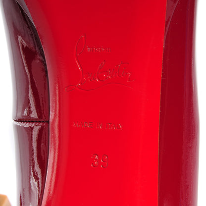 Christian Louboutin Patent New Simple 100 Pumps 39 Red 5 of 5