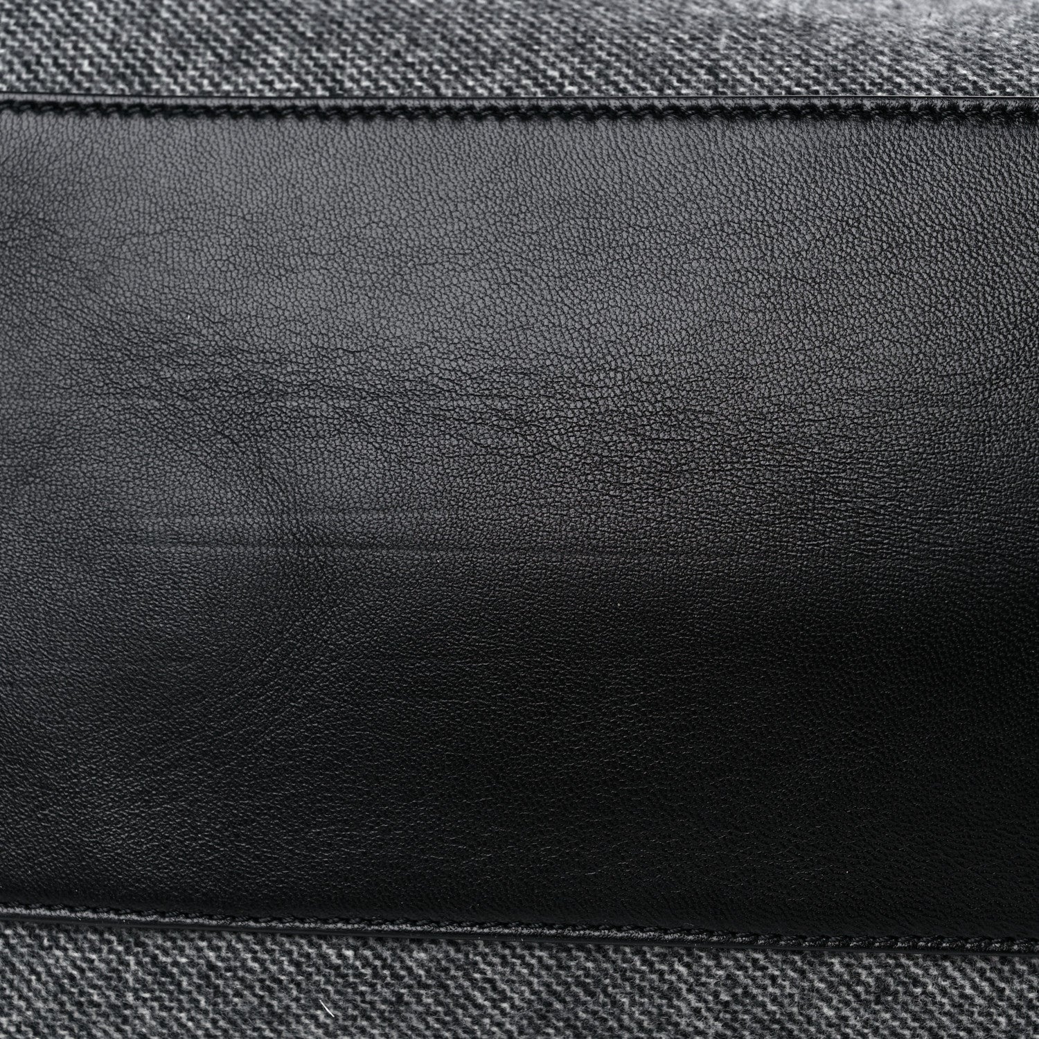 Givenchy Tweed Wool Calfskin Medium Pandora Pure Flap Bag Dark Grey Black 11 of 13