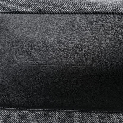 Givenchy Tweed Wool Calfskin Medium Pandora Pure Flap Bag Dark Grey Black 11 of 13