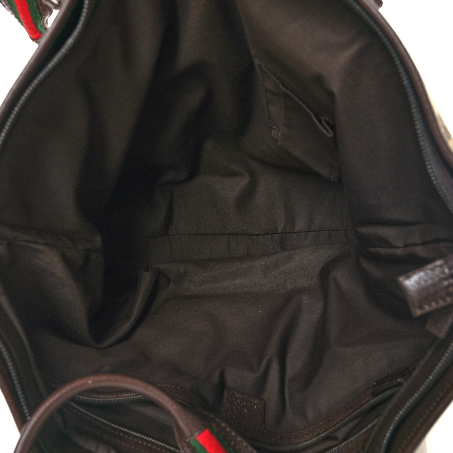 Monogram Web Large Joy Tote Dark Brown