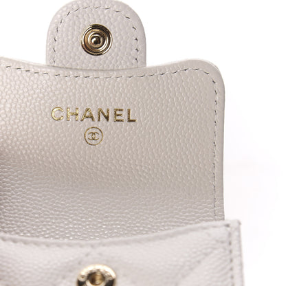 Chanel Caviar Quilted Airpods Pro Case White 6 of 9