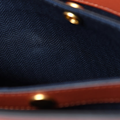 Mulberry Silky Calfskin Small Seaton Rust 7 of 12