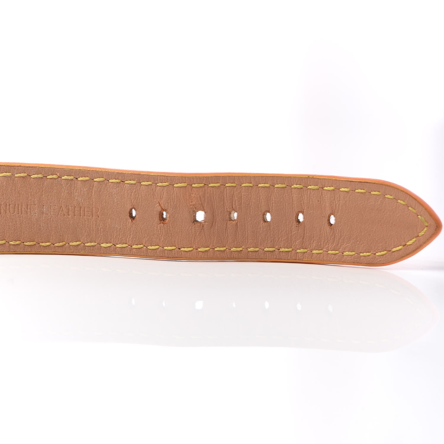 Louis Vuitton Stainless Steel Rubber 34mm Tambour Quartz Watch Brown 7 of 9