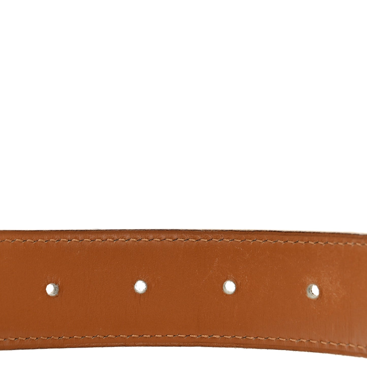 Ostrich 32mm H Belt Belt 75 30 Gold