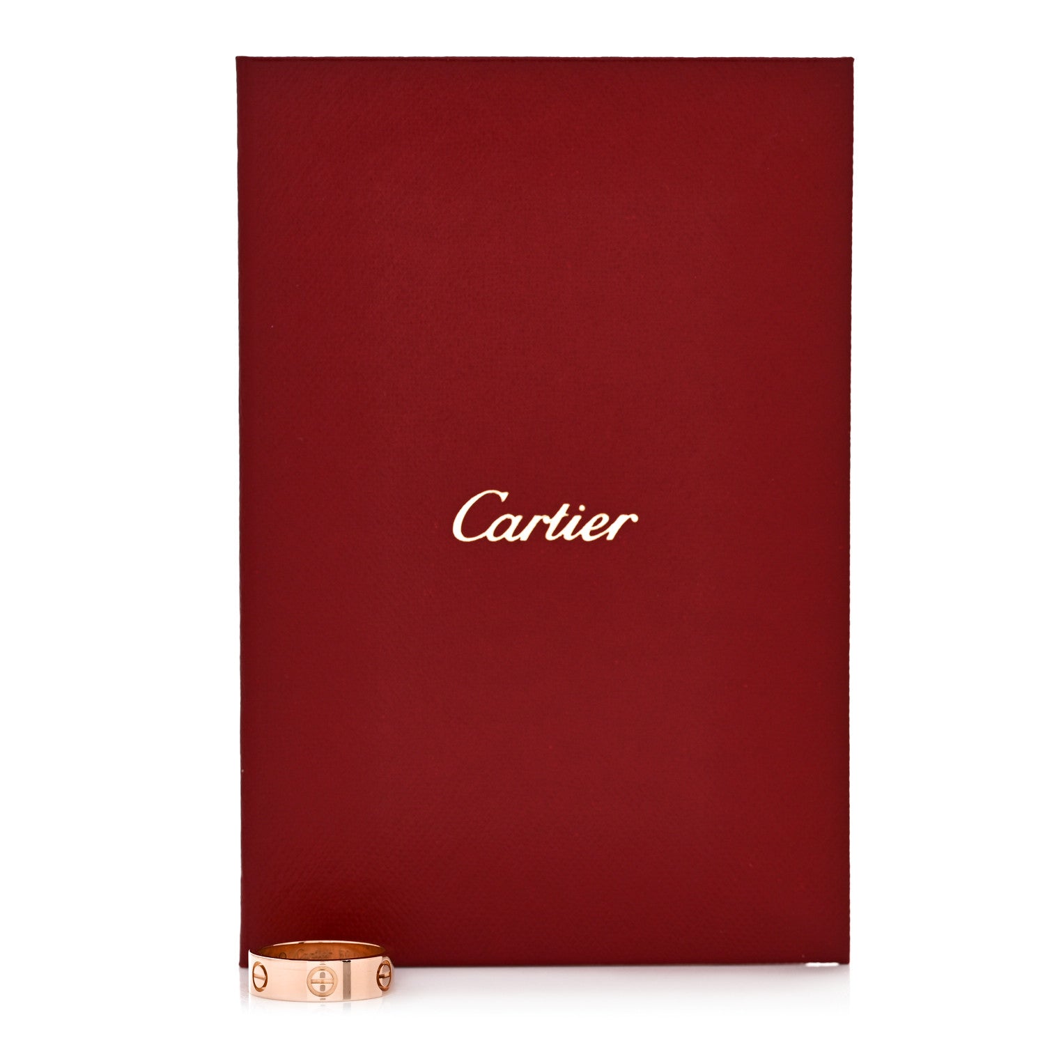 Cartier 18K Pink Gold 5.5mm LOVE Ring 52 6 5 of 5