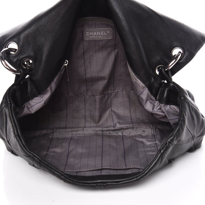 Chanel Lambskin Quilted Soft Squares Origami Flap Black 5 of 14