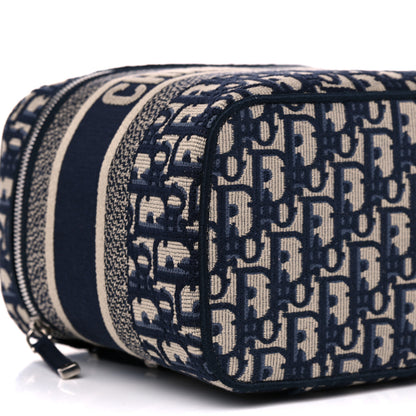 Christian Dior Oblique Diortravel Vanity Case Blue 7 of 8