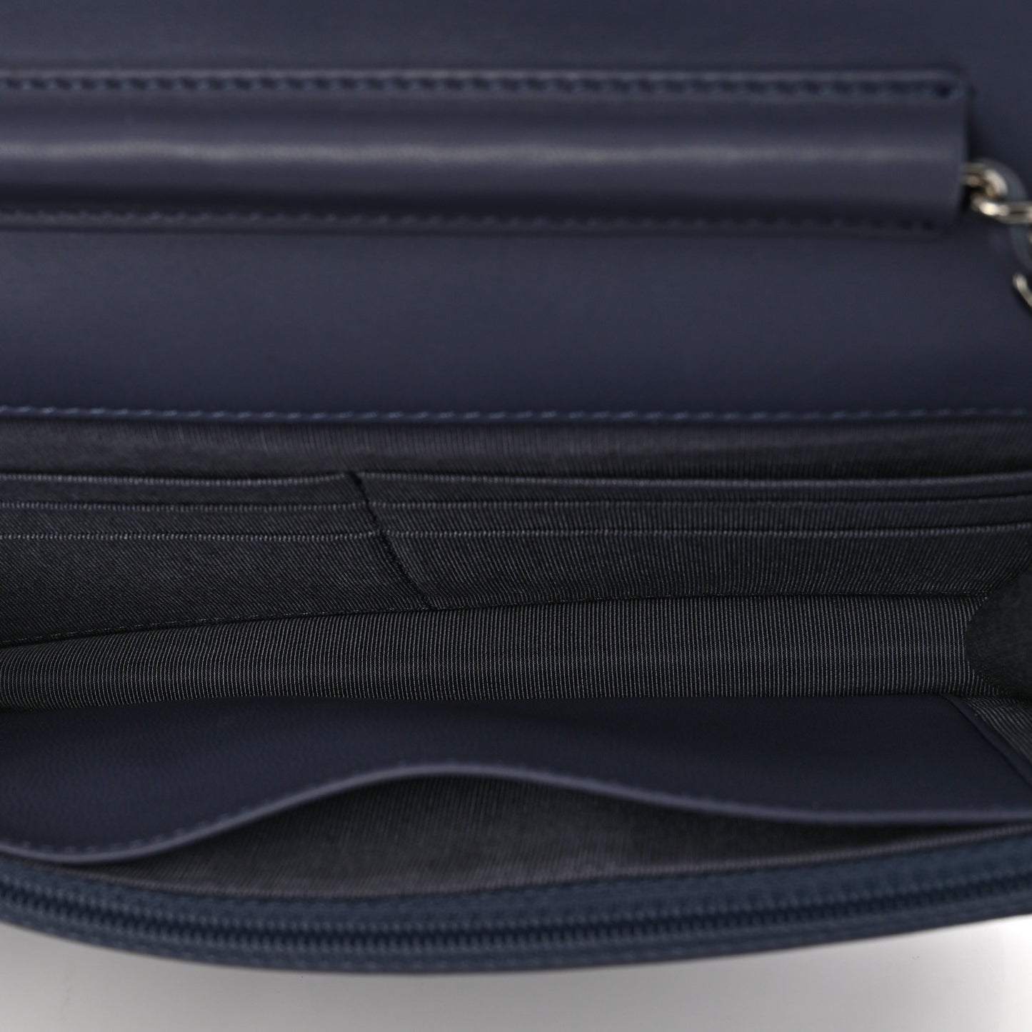 Lambskin Quilted Wallet On Chain WOC Lavender