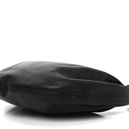 Chloe Grained Buffalo Small Bracelet Hobo Bag Black 10 of 11
