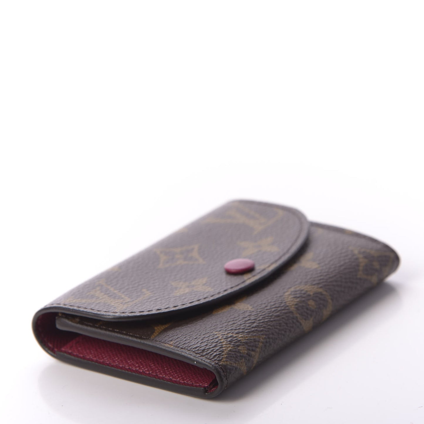Monogram Rosalie Coin Purse Fuchsia