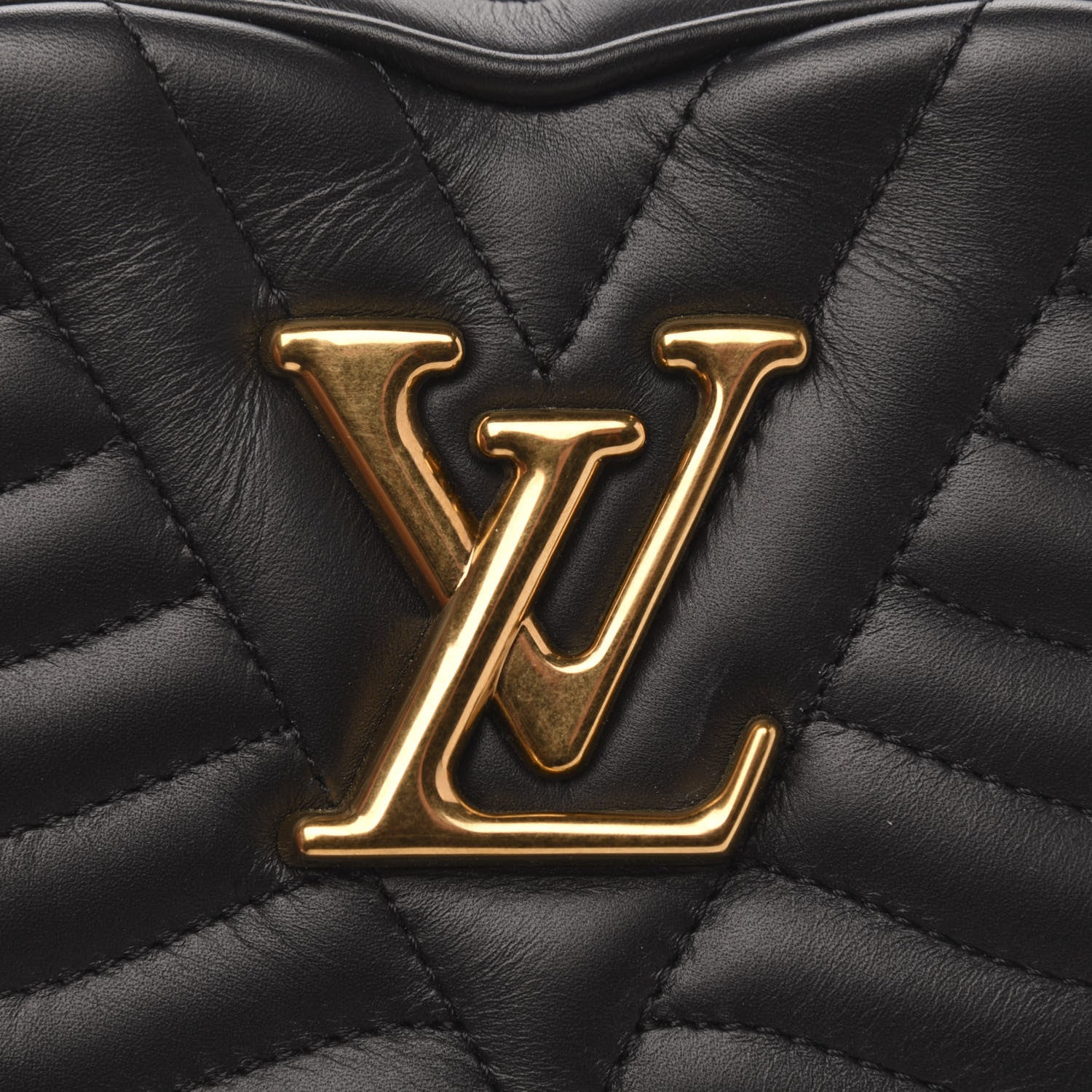 Louis Vuitton Calfskin New Wave Heart Bag Black 9 of 10