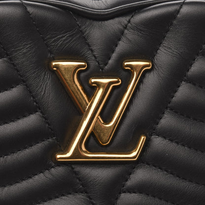 Louis Vuitton Calfskin New Wave Heart Bag Black 9 of 10