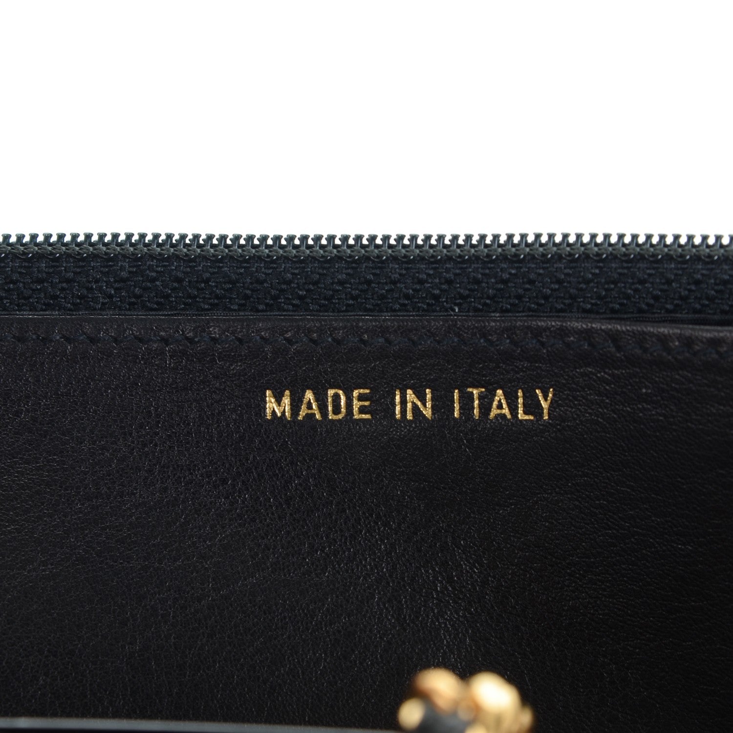 Chanel Lambskin Timeless CC Wallet On Chain WOC Black 8 of 8