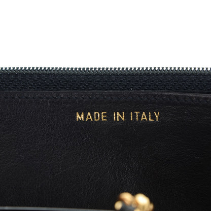 Chanel Lambskin Timeless CC Wallet On Chain WOC Black 8 of 8