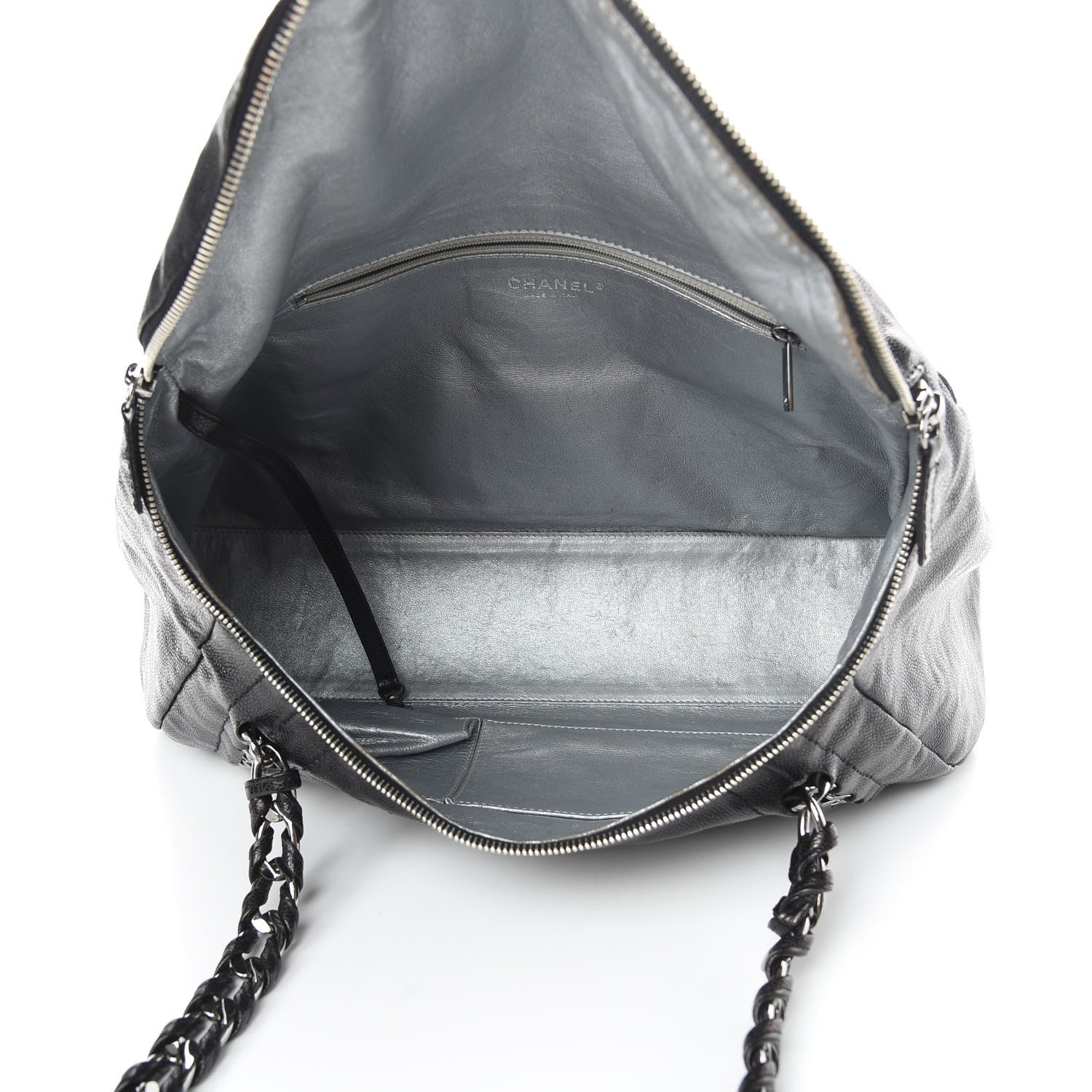 Chanel Glazed Caviar Modern Chain Tote Black 5 of 13